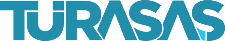 TÜRASAŞ (Türkiye Raylı Sistem Araçları Sanayii A.Ş.) logosu